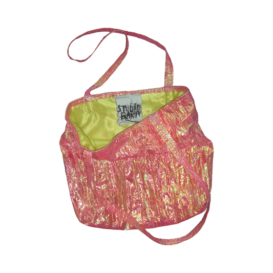 Holo Bag in Iridescent Pink