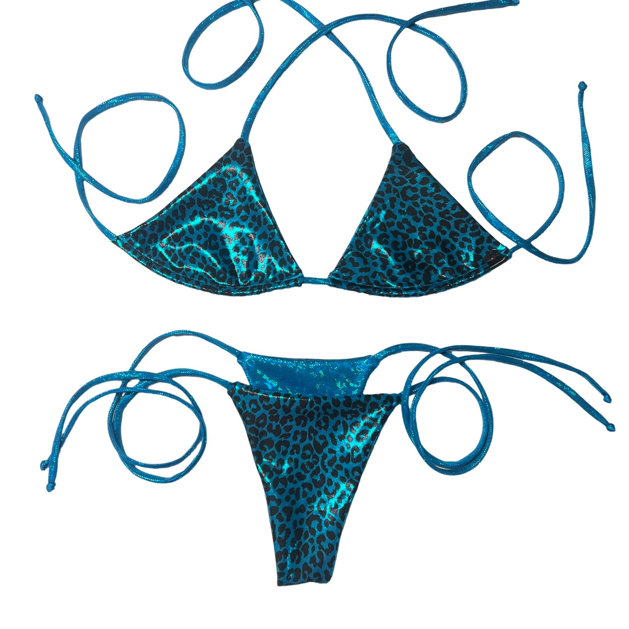 Blue Leopard Reversible Barakini