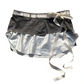 Business Casual Mini Skirt - Grey/Cream